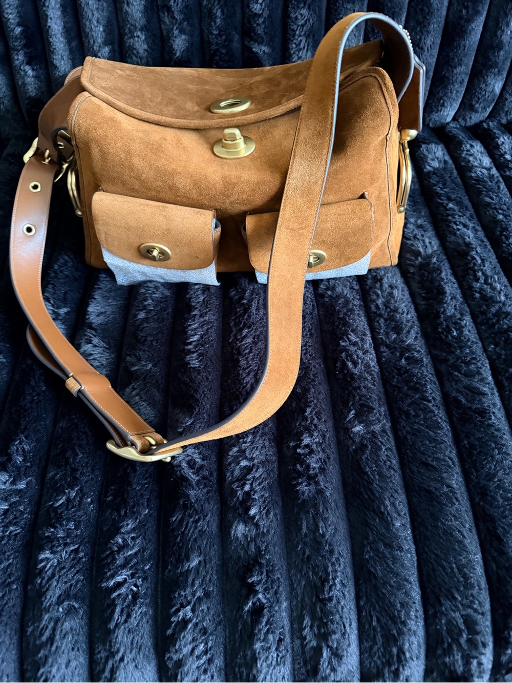 Coach Haversack in Tan